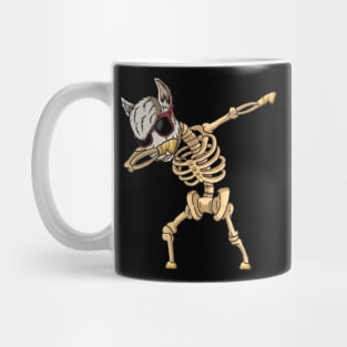 Dabbing llama Skeleton Mug